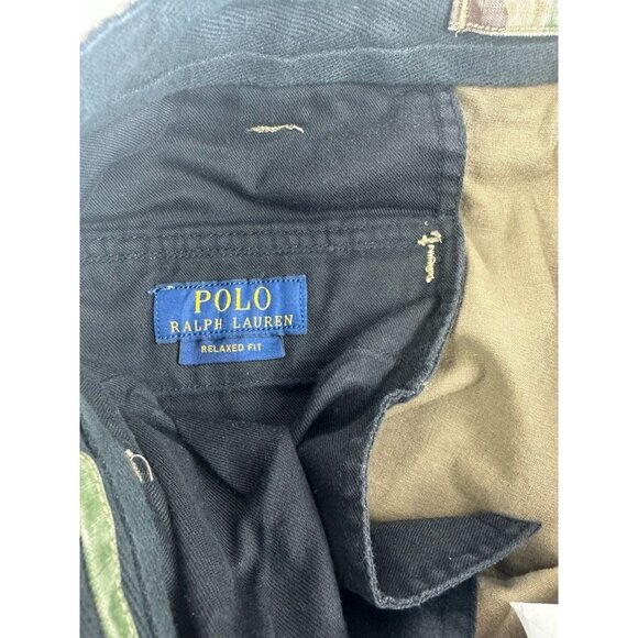 Polo Ralph Lauren Shorts Men's 31 Green Woodland Camo Gellar Relaxed Fit Cargo - Picture 3 of 8